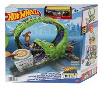 Pista Hot Wheels City Ataque Do Crocodilo - Mattel