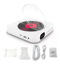 Leitor De Cd Portátil Com Bluetooth, Leitor De Música