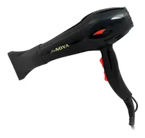 Secador De Pelo Nova Nv-9002 Negro 110v/220v