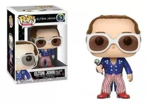 Elton John Red, White & Blue #63 Funko Pop Original Rocks