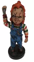 Boneco Chucky Brinquedo Assassino Terror Decorativo Resina