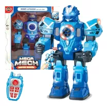Boneco Super Robô Lutador Brinquedo Controle Remoto Toyng