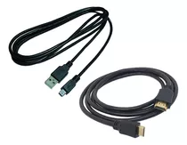 Cabo Usb + Cabo Hdmi Canon Sx60 Sx50 Sx40 Sx540 Sx530 Sx520