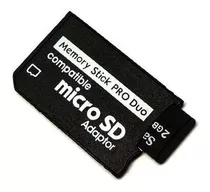 Adaptador  Micro Sd A Memory Stick Pro Duo
