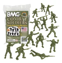 Soldados De Plástico Bmc 40 Figuras Wwii Made In Usa