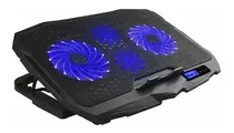 Suporte Gamer P/ Notebook 17 Cooler Led 4 Ventoinhas Ac332