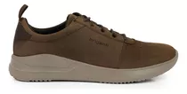 Zapatilla Hombre Cuero Urbana Sneaker Briganti Gordon Zapato