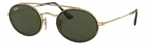 Anteojos De Sol Ray Ban Oval Double Bridge Rb3847-52