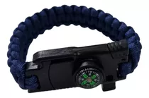 Pulsera Cordon Tactico Survival Silbato Brujula Cuchillo Edc