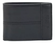 Billetera Wellington Polo Club 14556 14557 14558 14559 14774 Color Negro | Modelo 15781 De Cuero Sintético - 9cm X 11cm X 2cm