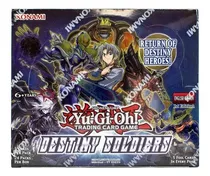 Yugioh Destiny Soldiers Booster Box Display Inglés 24 Booste