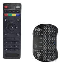 Controle Remoto E Teclado Smart Wireless Tv Box Pro 4k Novo 