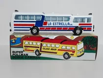 Antiguo Colectivo Micro Ómnibus Bus En Miniatura La Estrella