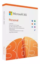 Microsoft 365 Personal (1 Persona, Suscripción 12 Meses)