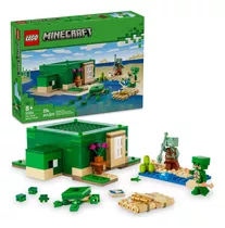 Conjunto Lego Minecraft 21254 Beach Turtle House 234 Unidades