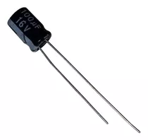 Capacitor 100 Uf 16v Filtro Condensador ( Paquete 45 Pza )