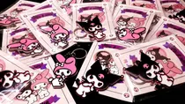 Llaveros Kuromi & My Melody X 16 + Tarjeta Personalizada