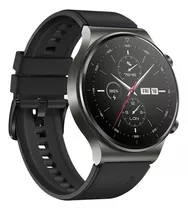 Huawei Watch Gt 2 Pro Sport 1.39  Caja 46.7mm De  Titanio  Night Black, Malla  Black De  Fluoroelastómero Vid-b19