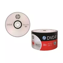 Dvd-r Hp 4.7gb 16x 120min Video Bulk De X50 Unidades Nnet Nx