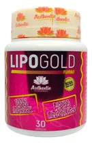 Lipo Gold Turbo ( 30 Cápsulas ) 100% Original + Brinde Chá