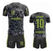 19 Jogo Camisas Calção Equipe De Futebol Personalizados Dry