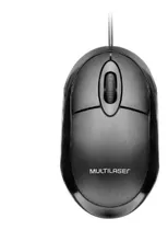  Mouse Classic Box Óptico Usb 1200dpi Preto Multilaser Mo300