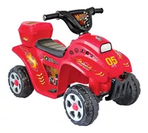 Moto Eléctrica Infantil Cuatrimoto Apache Racing 6v Gr Envio Color Rojo