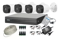 Cctv Kit Pro Dahua Dvr 8ch + 4 Cam 2mp + Disco1tb Tienda9cl