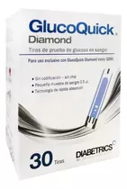 Tirillas Glucoquick Diamond Gd50 X 30 Color Blanco