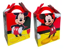 Mickey O Minnie Mouse 40 Cajas Dulceras Bolos Fiesta