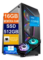 Pc Gamer Cpu I5 10400f, 16gb Ddr4, Ssd 512gb, Rtx 4060 8gb