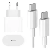 Cabo + Fonte Usb-c Para iPhone 15 15plus 15pro 15promax Jet