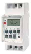 Timer Programable Digital Riel Din Zurich 2hp Temporizador