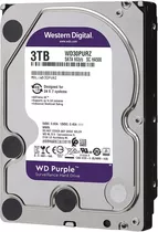Disco Duro Western Digital Purpura Purple 3tb 64mb Dvr Cctv