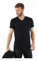 Camiseta En Algodón De Color Publicitaria Cuello V  180 Grs