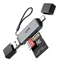 Lector Memorias Uni Sd Micro Sd Card Reader 2 En 1 Usbc Usb