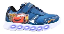 Zapatilla Nena Nene Footy Luz Led Personaje Cars Frozen