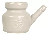 Maceta De Cerámica Neti Pot Para Limpieza De Nariz, 350 Ml,