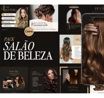 Pack Template Insta Feed Canva Estética Salão De Beleza