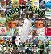 Disco Duro Wii 1 Tb 350 Juegos Aprox. + 3000 Juegos Retro.