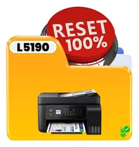Reset Epson L5190 Ilimitado 100% - Envio Imediato 24h