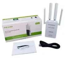 Repetidor Wi-fi Roteador 2800mts 4 Antenas Sem Fio Wifi Rot