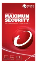 Trend Micro Maximum Security 10 Dispositivos 2 Anos 