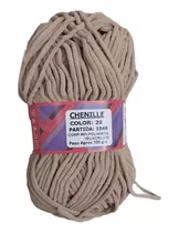 Chenille  X Ovillos 100gr Lho  