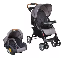 Coche Travel System Infanti Pompeya Color Gris