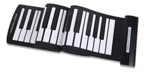 Portátil 61 Teclas Flexible Roll-up Piano Usb Midi Electróni