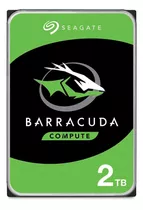 Disco Duro Interno Seagate Barracuda St2000dm008 2tb Plata