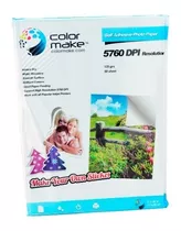 Papel Fotográfico Autoadhesivo Colormake 50h A4 Calcomanías