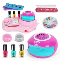 Kit De Maquillaje Belleza De Uñas Regalo Juguetes Para Niñas