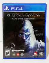 Shadow Of Mordor Goty Juego Ps4 Físico